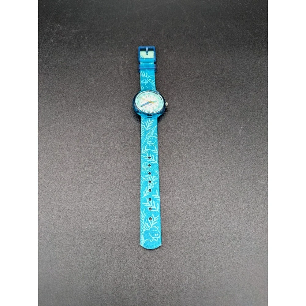 Flik-Flak Swatch Kids Blue Hippo FPNP117 Louvre Special Edition Watch